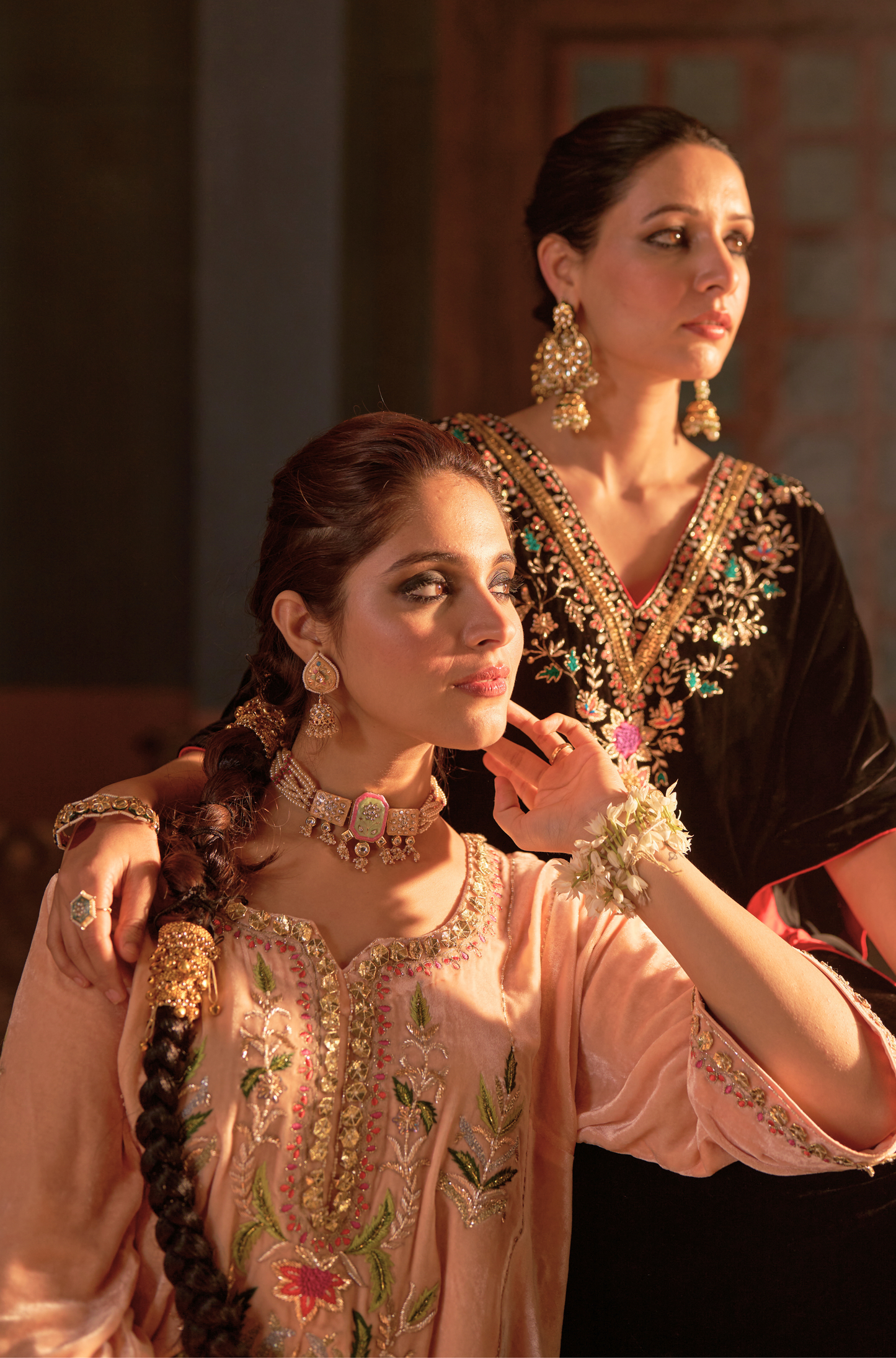Naaz Ivory Kali Kurta Set