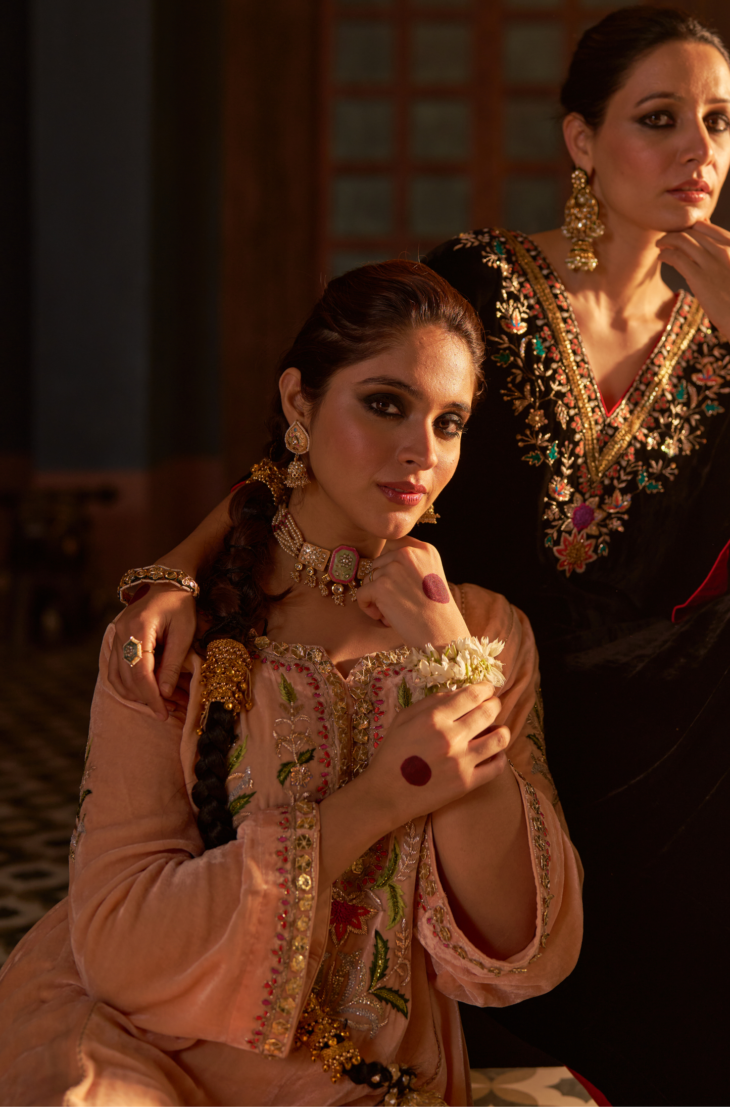 Naaz Ivory Kali Kurta Set