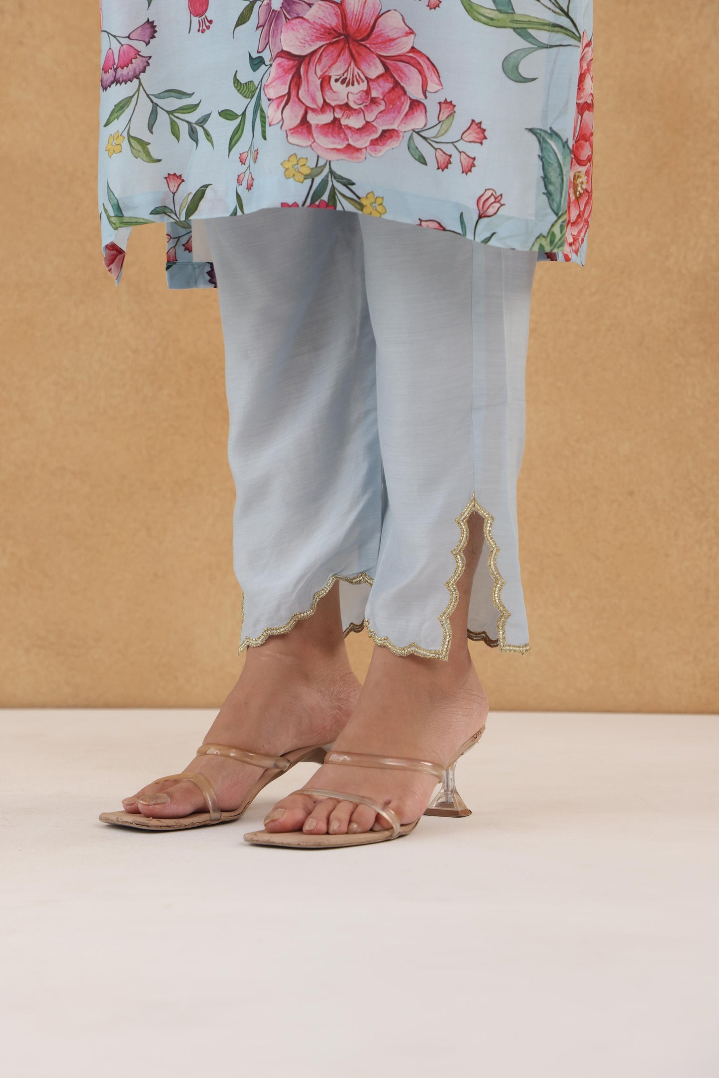 AKS SKY BLUE KURTA SET