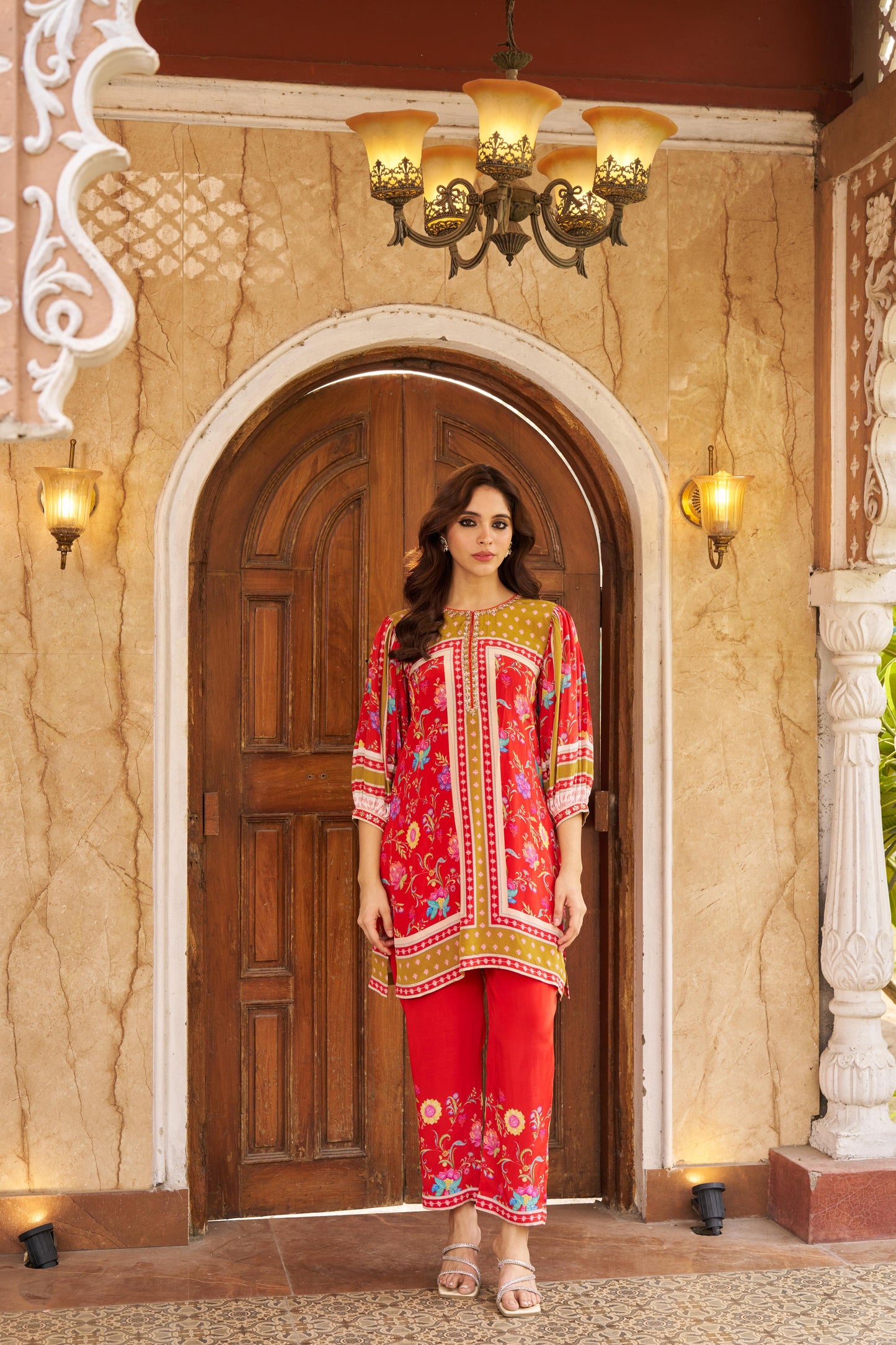 Khawaab Red Co-ord Set