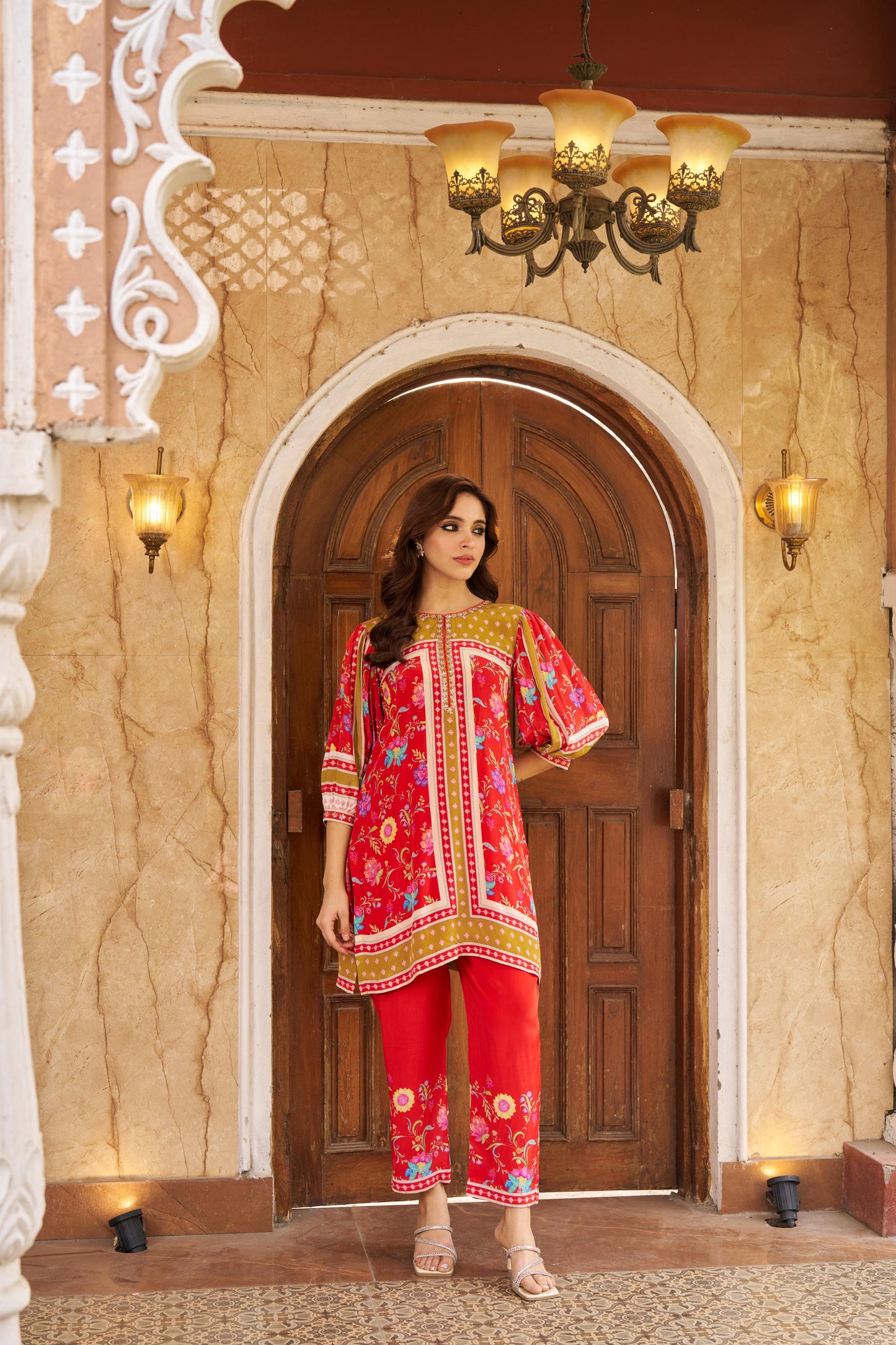 Khawaab Red Co-ord Set