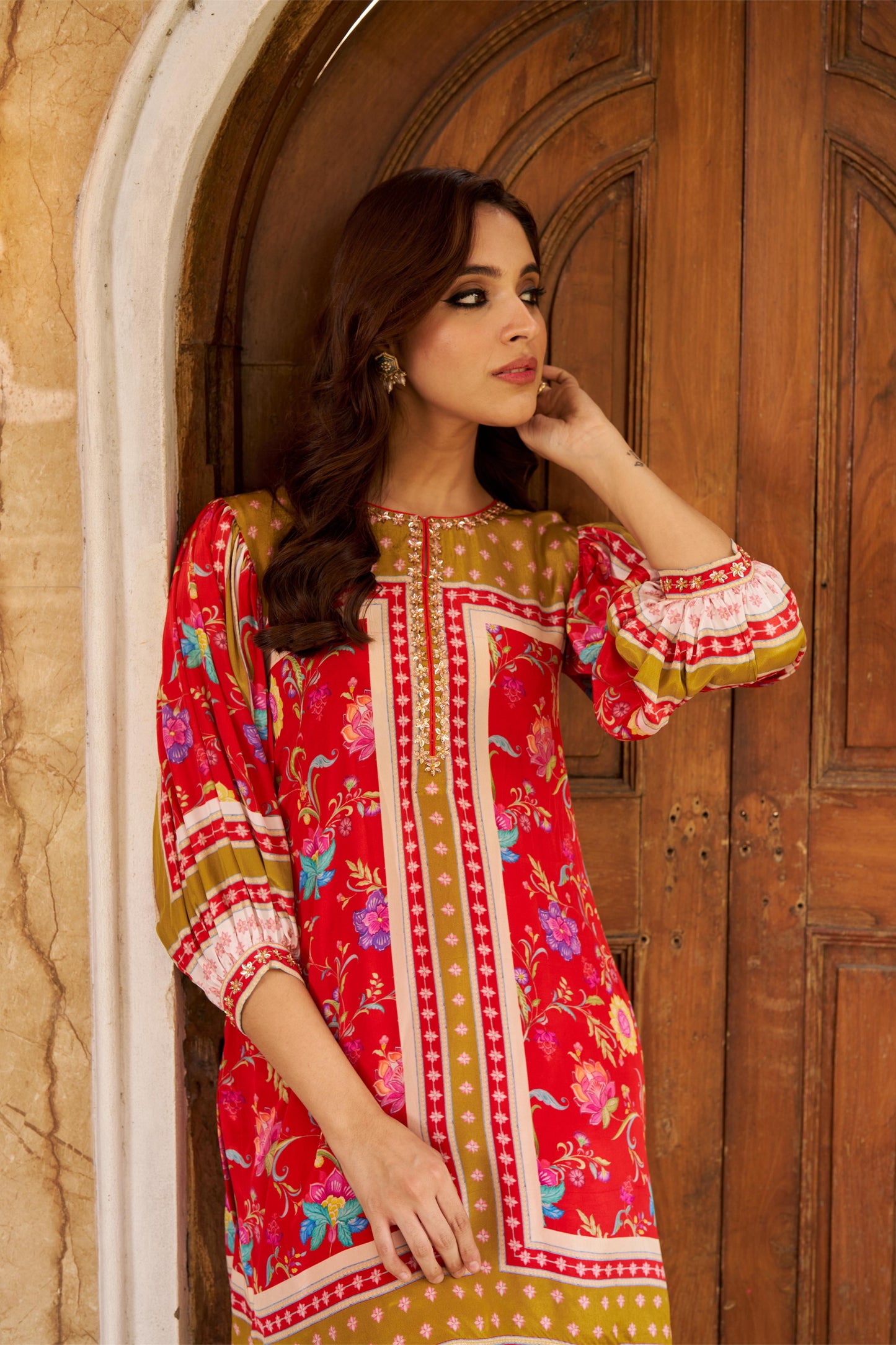 Khawaab Red Co-ord Set