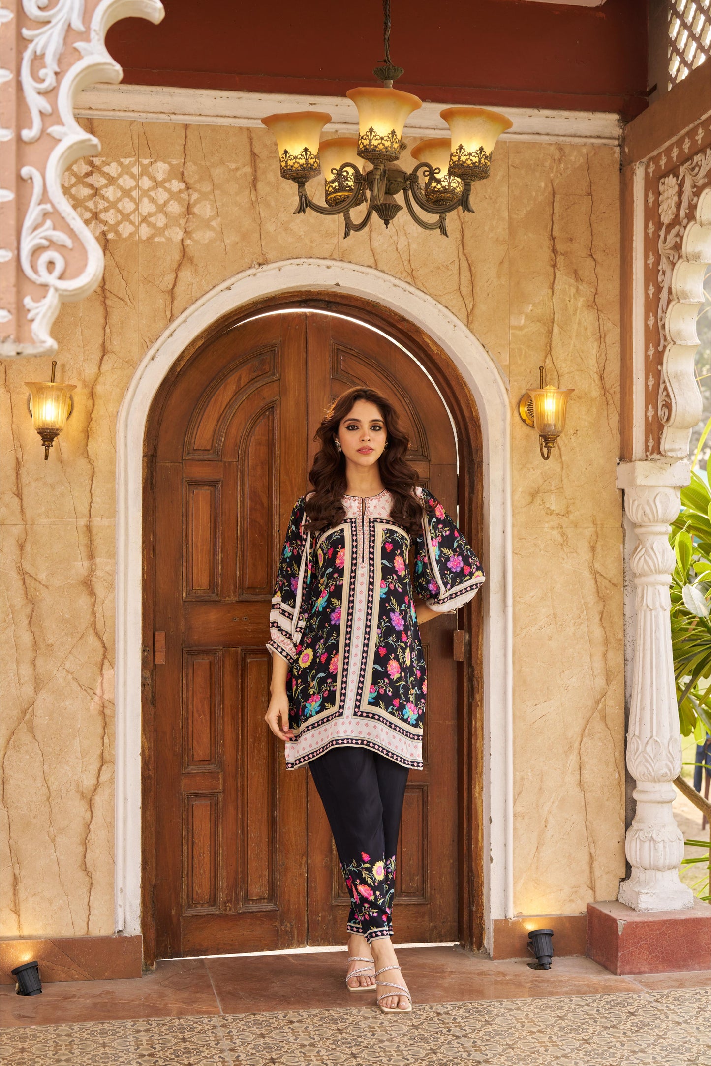 Khawaab Black Co-ord Set
