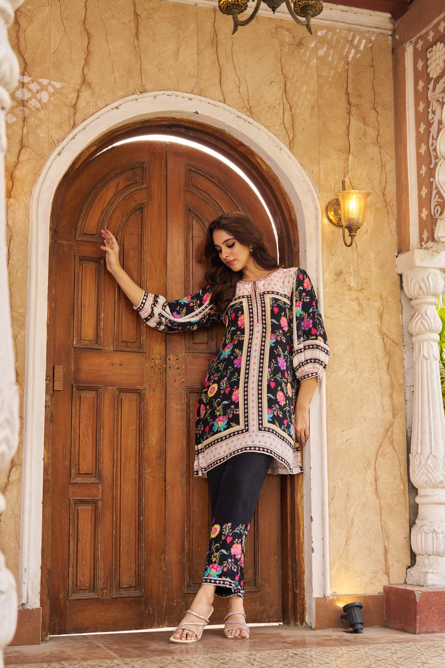 Khawaab Black Co-ord Set