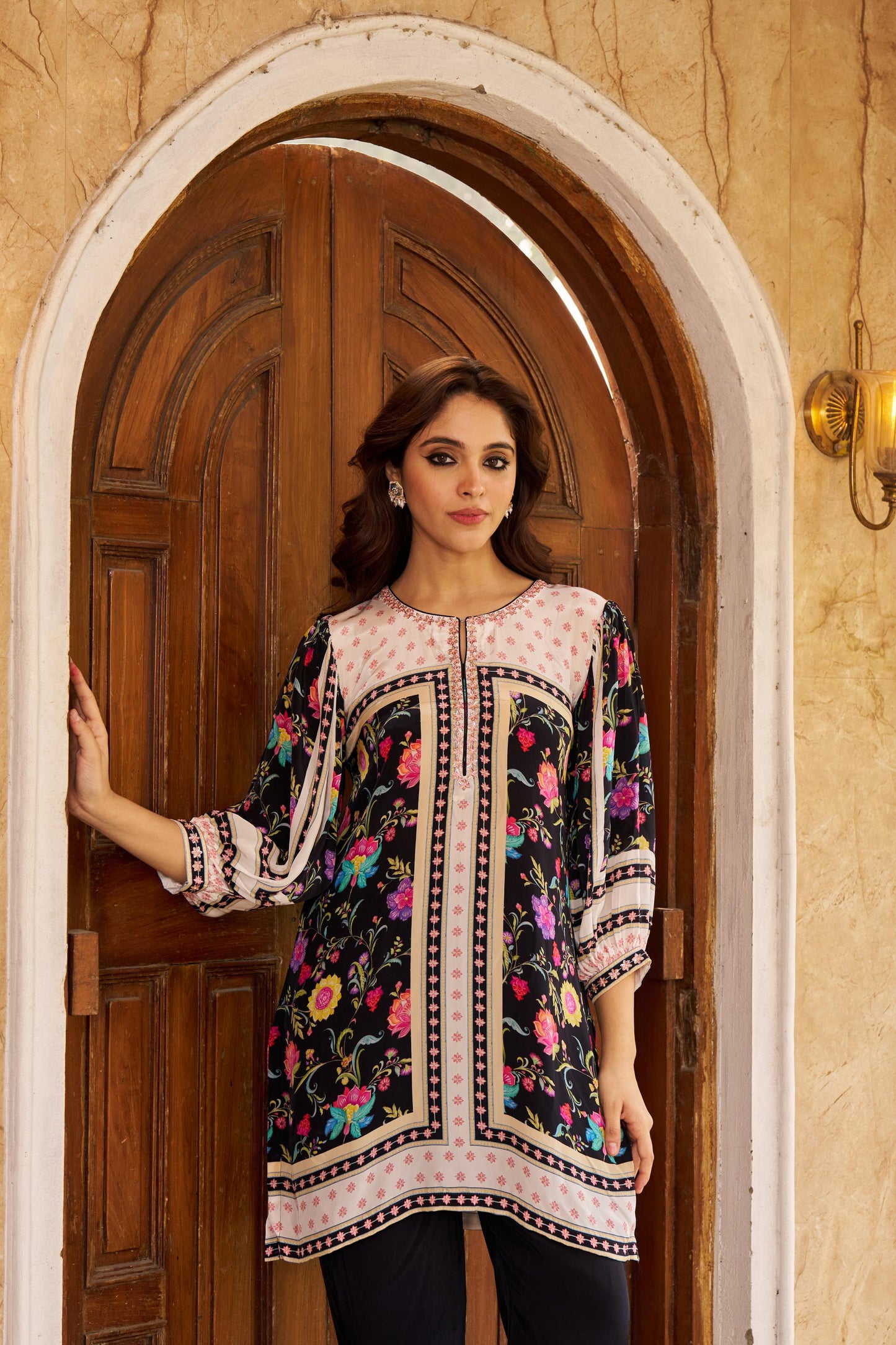 Khawaab Black Co-ord Set