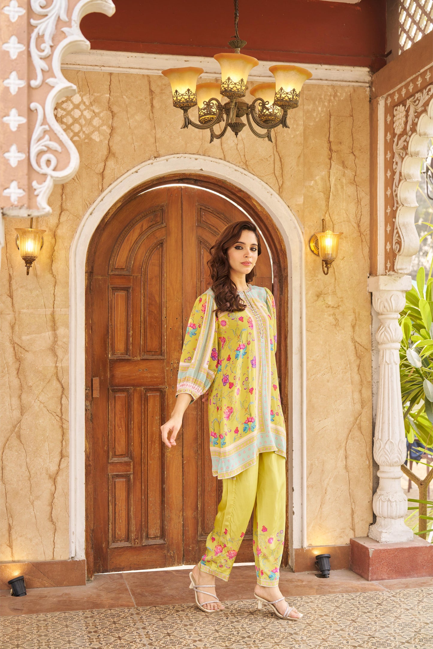 Khawaab Lime Co-ord Set