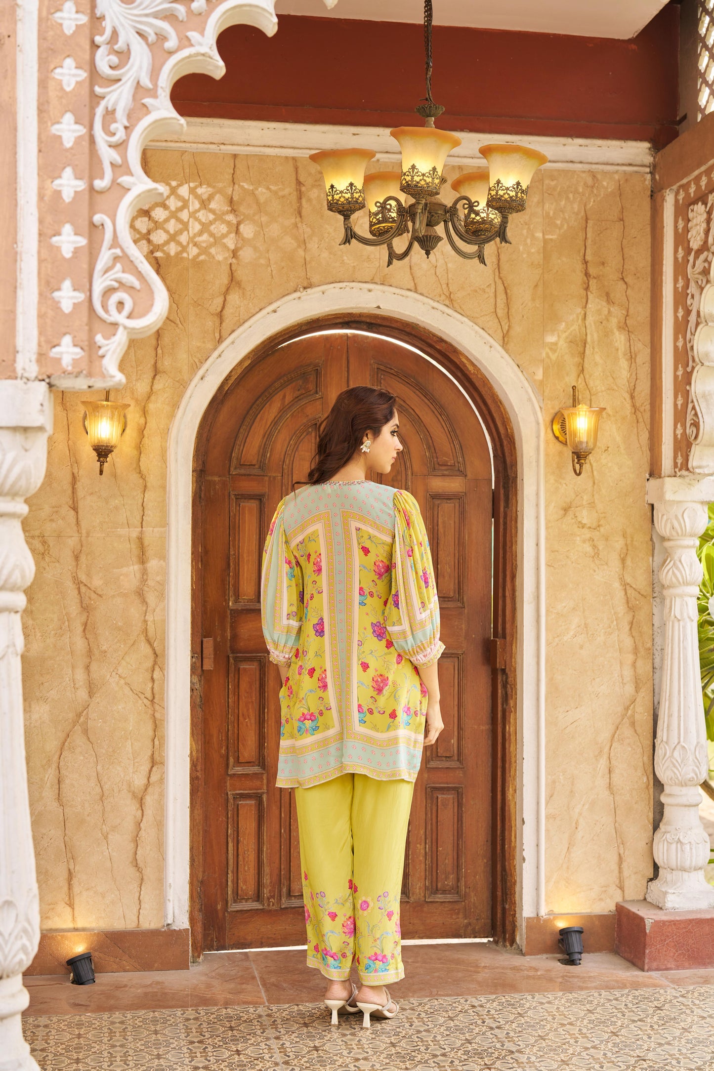 Khawaab Lime Co-ord Set