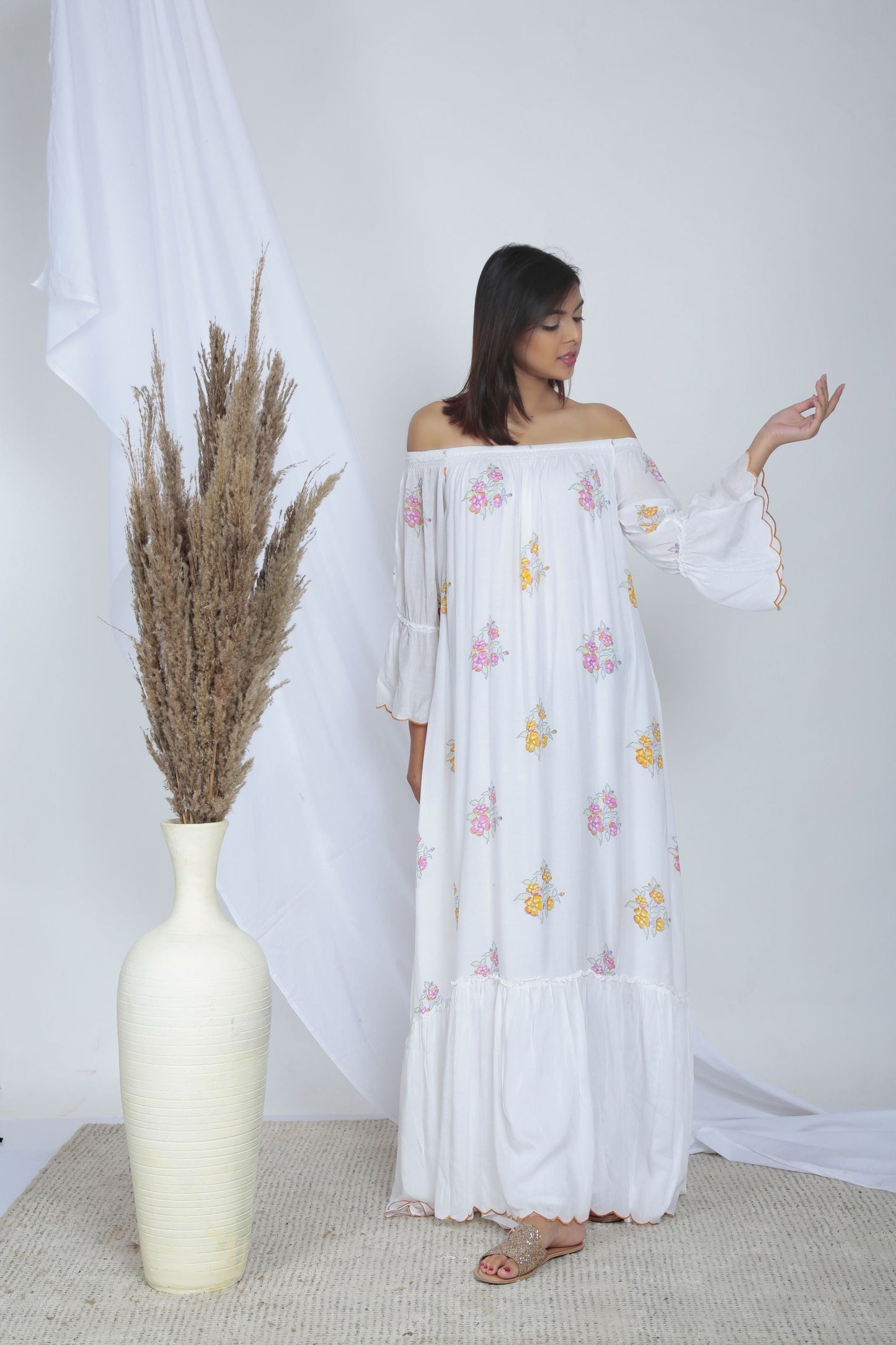 PrimRose Off Shoulder Dress
