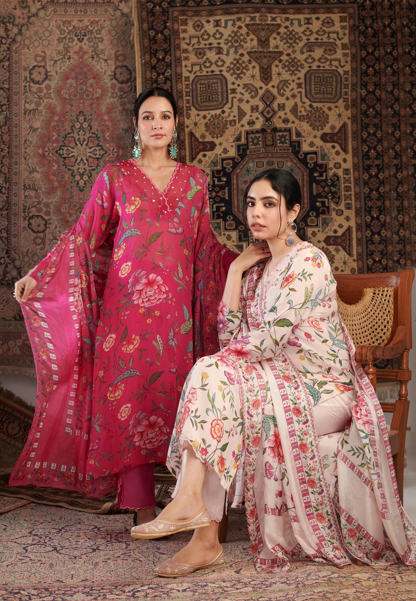 AKS IVORY KURTA SET