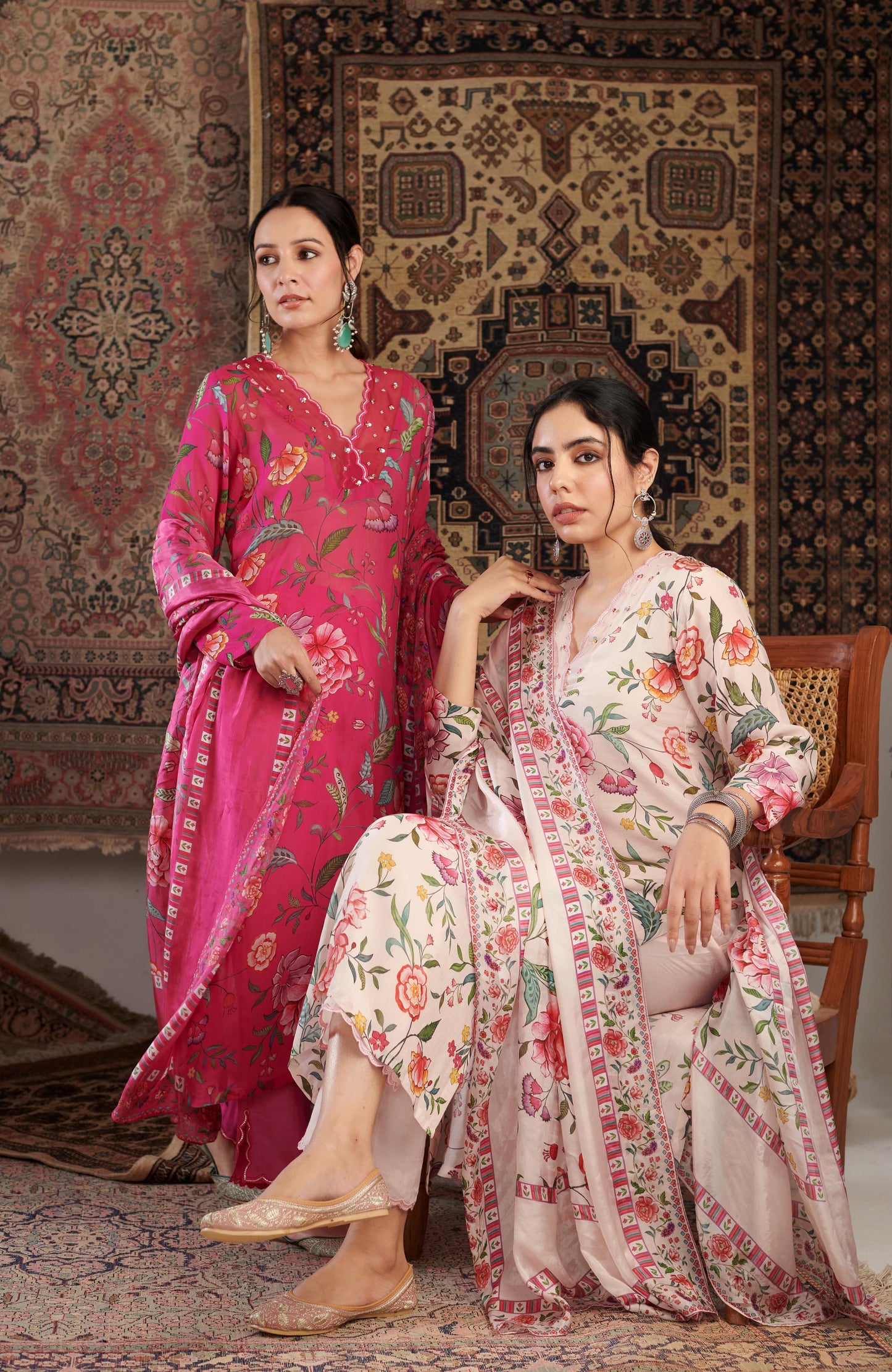 AKS IVORY KURTA SET