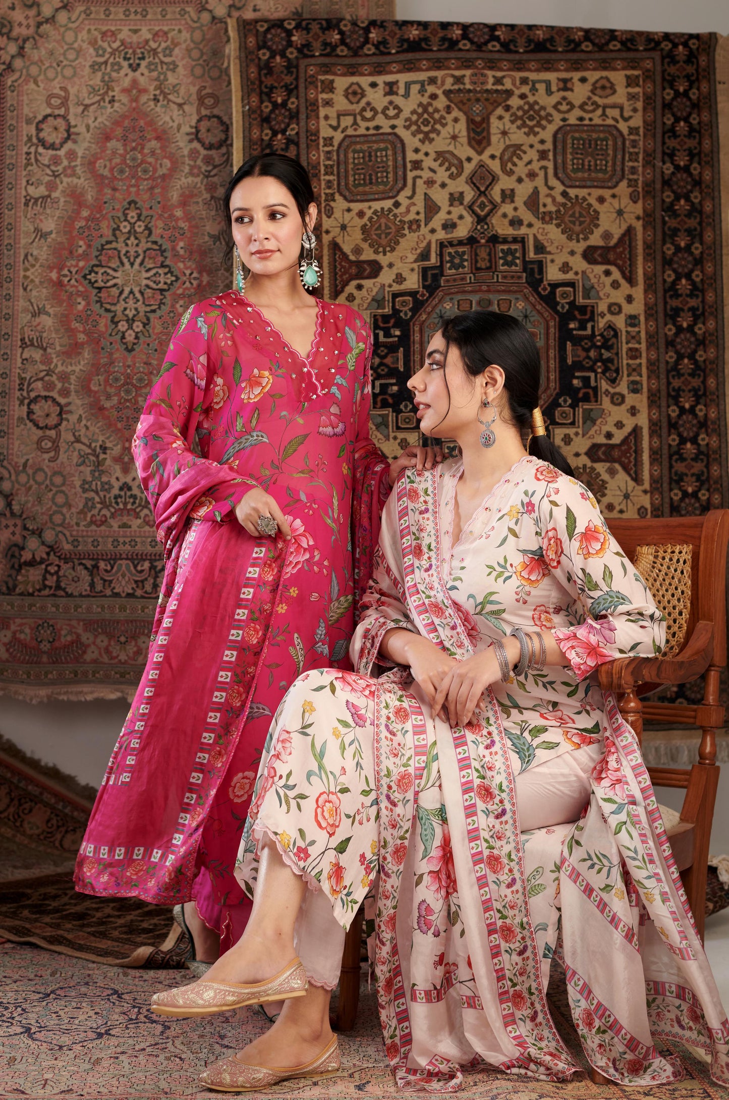 AKS IVORY KURTA SET