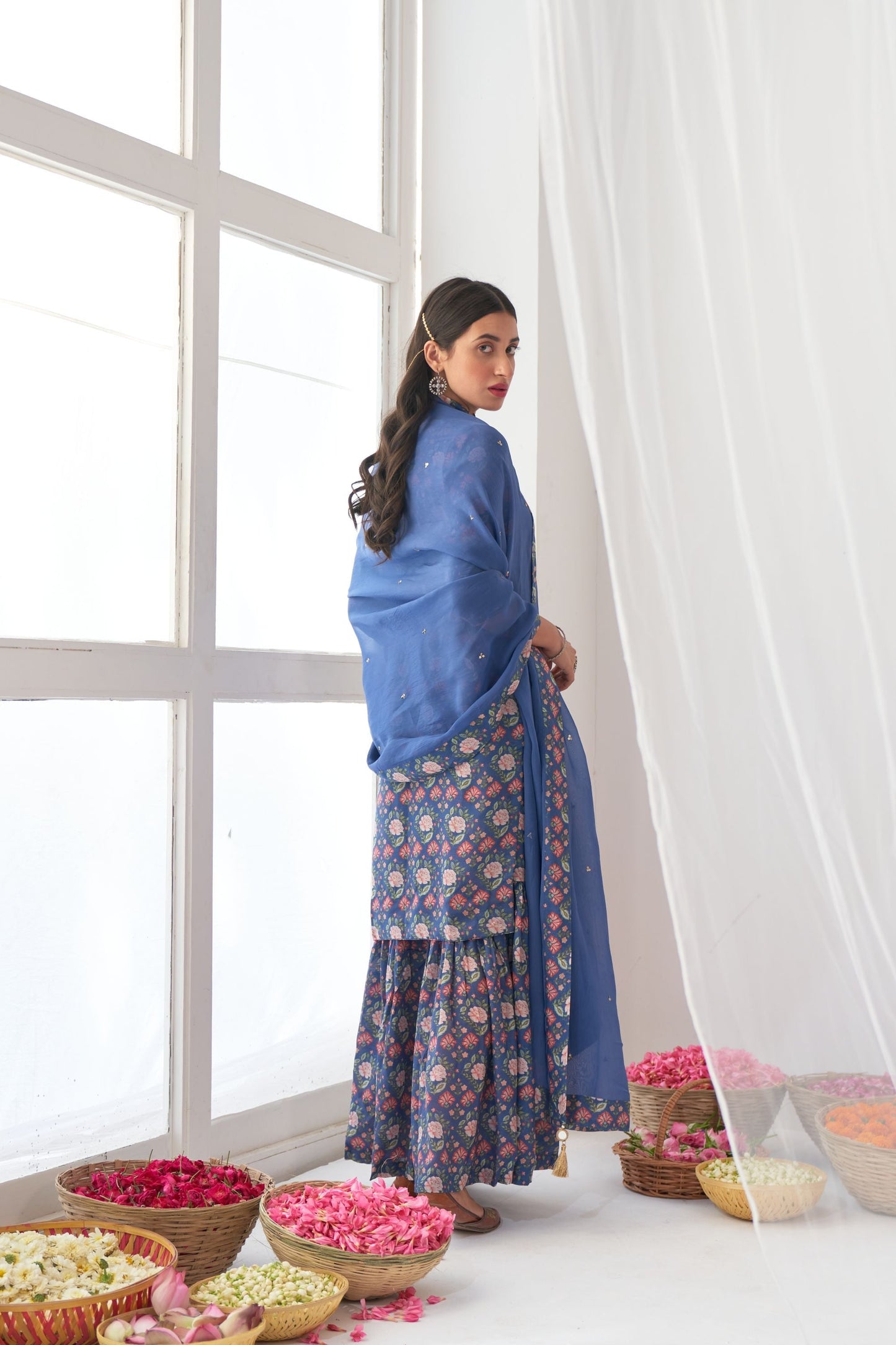 Blue Peony Sharara
