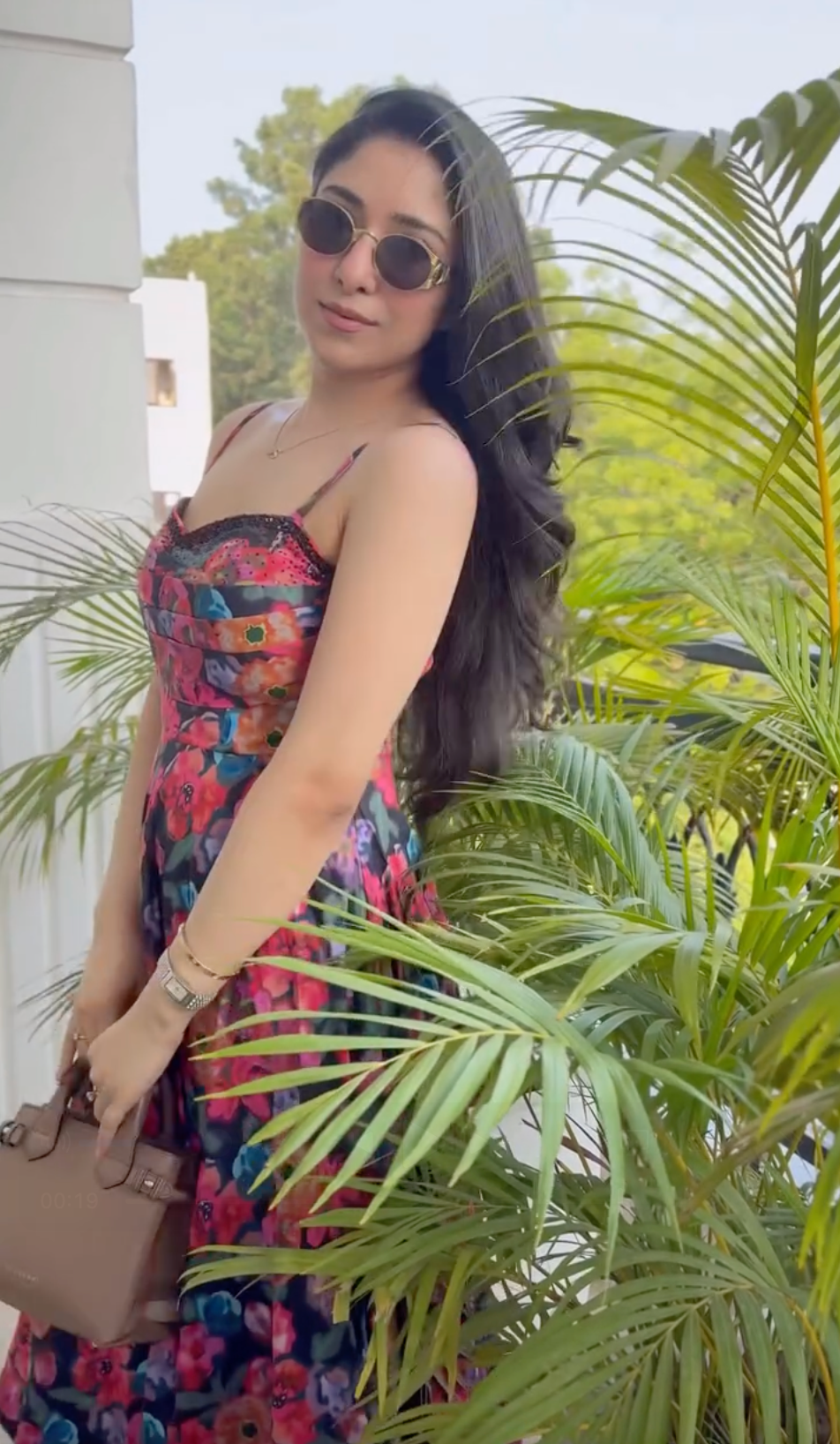 Midnight Wild Rose Dress