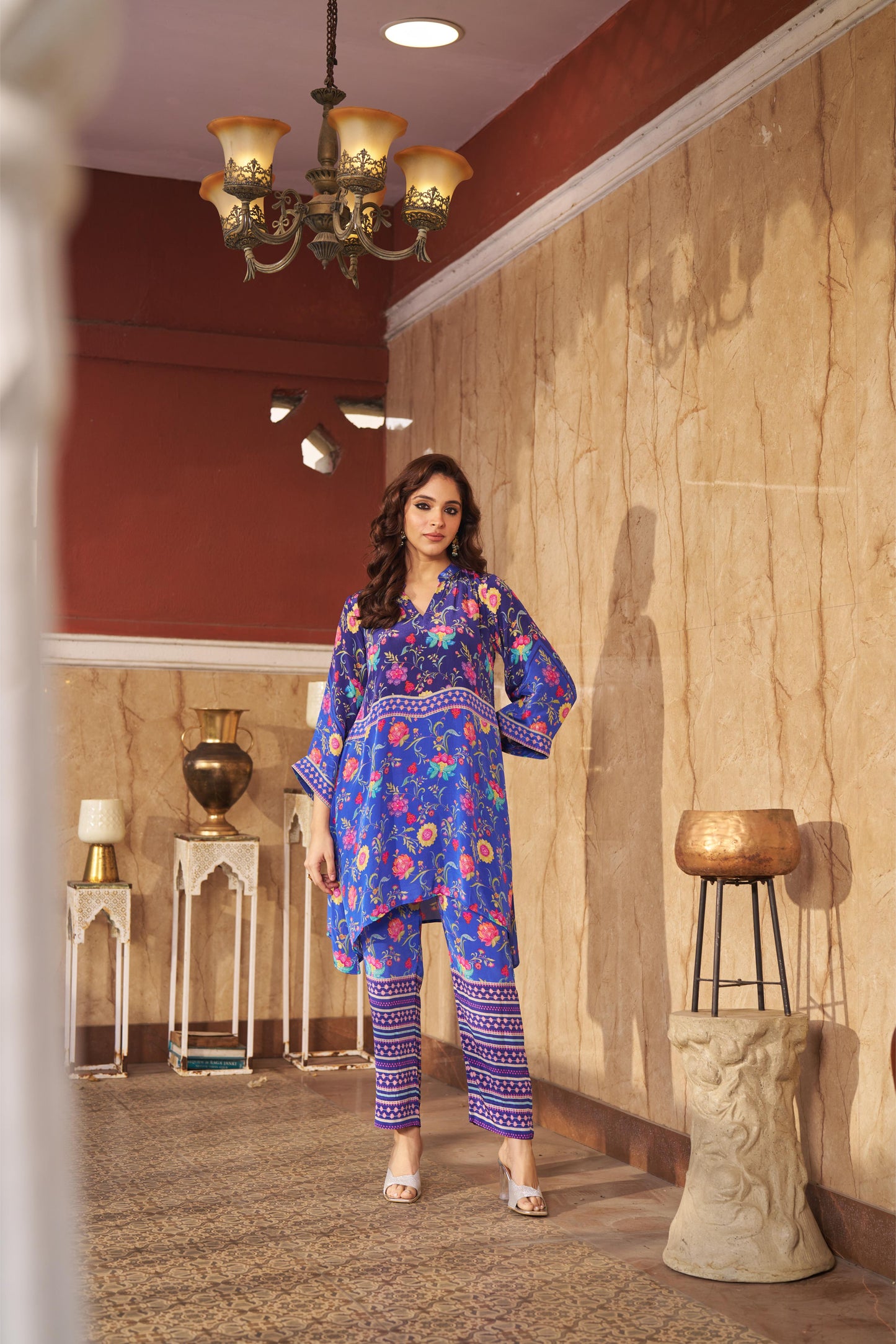 Ruya Blue Co-ord Set