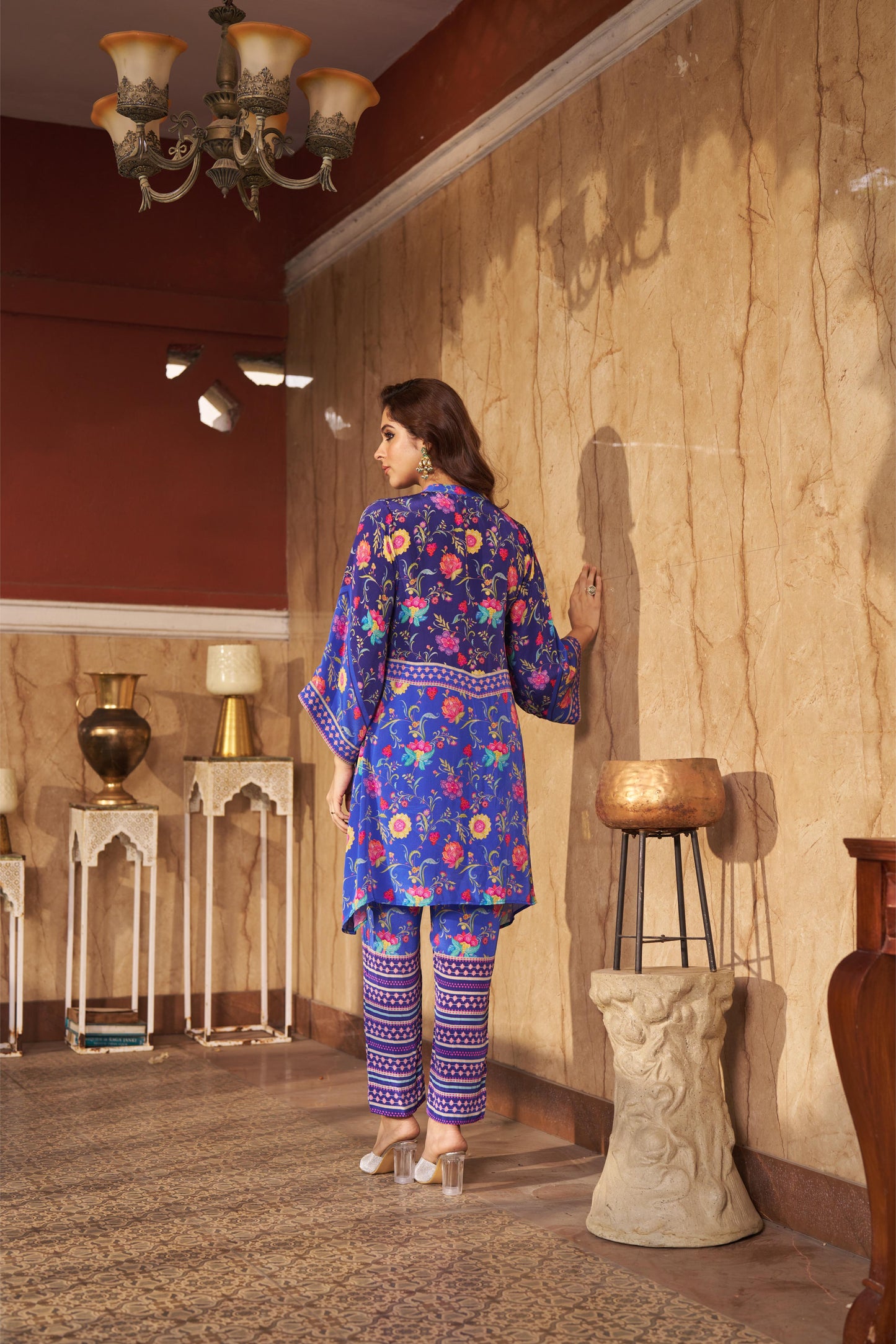Ruya Blue Co-ord Set