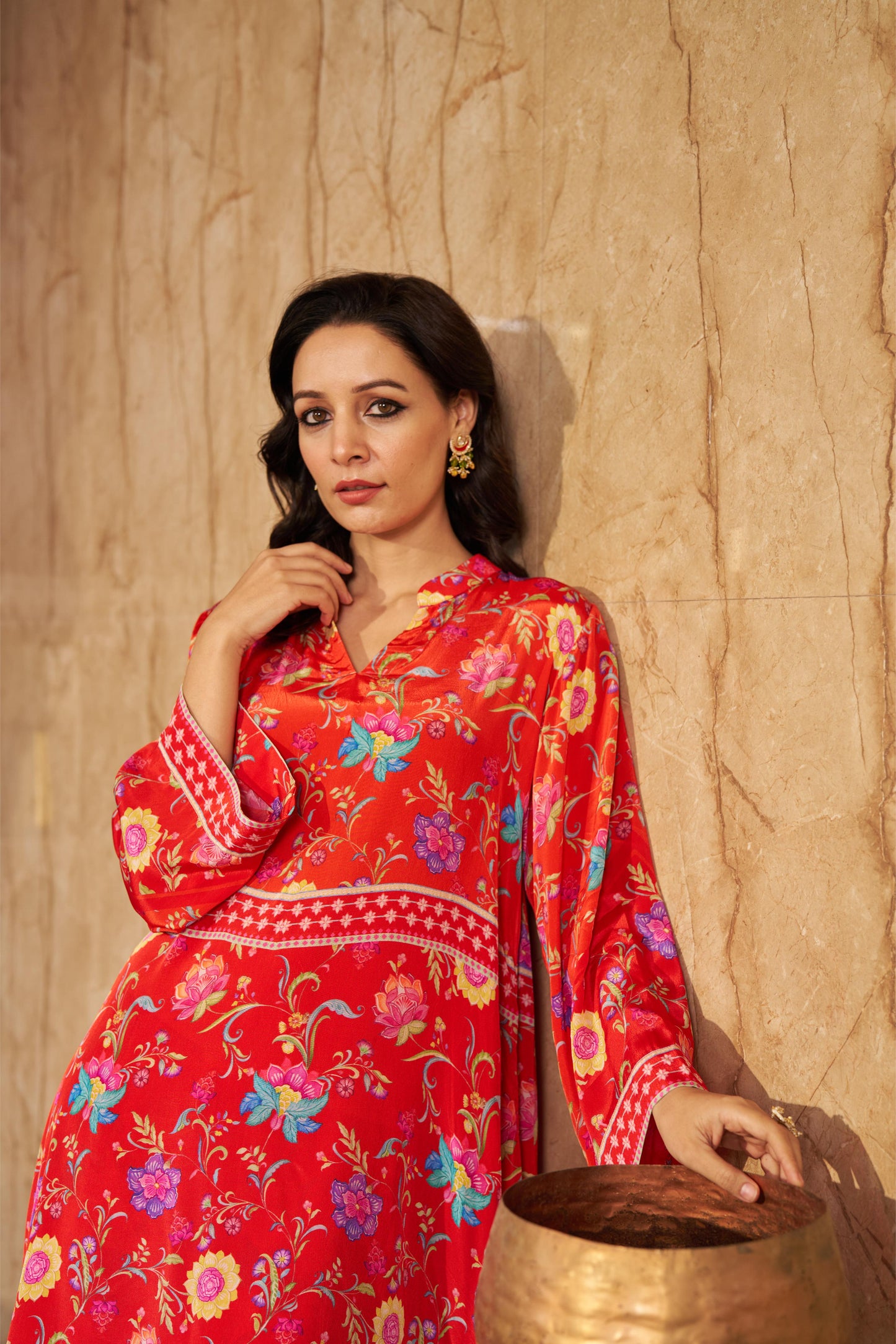 Ruya Burnt Orange Co-ord Set