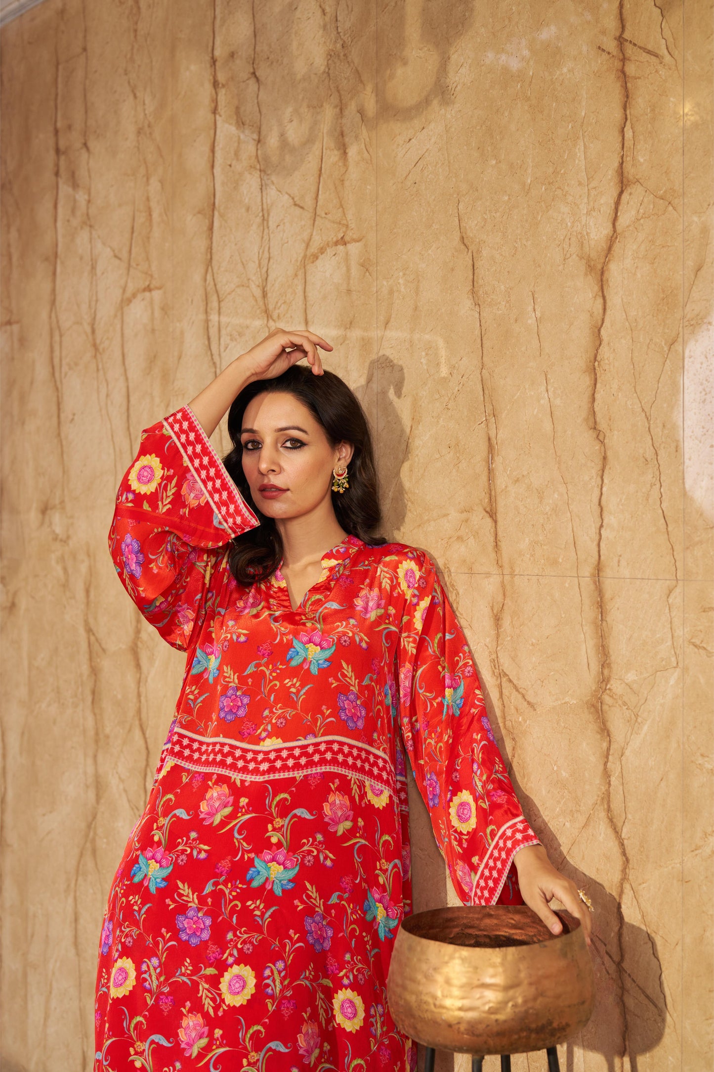 Ruya Burnt Orange Co-ord Set