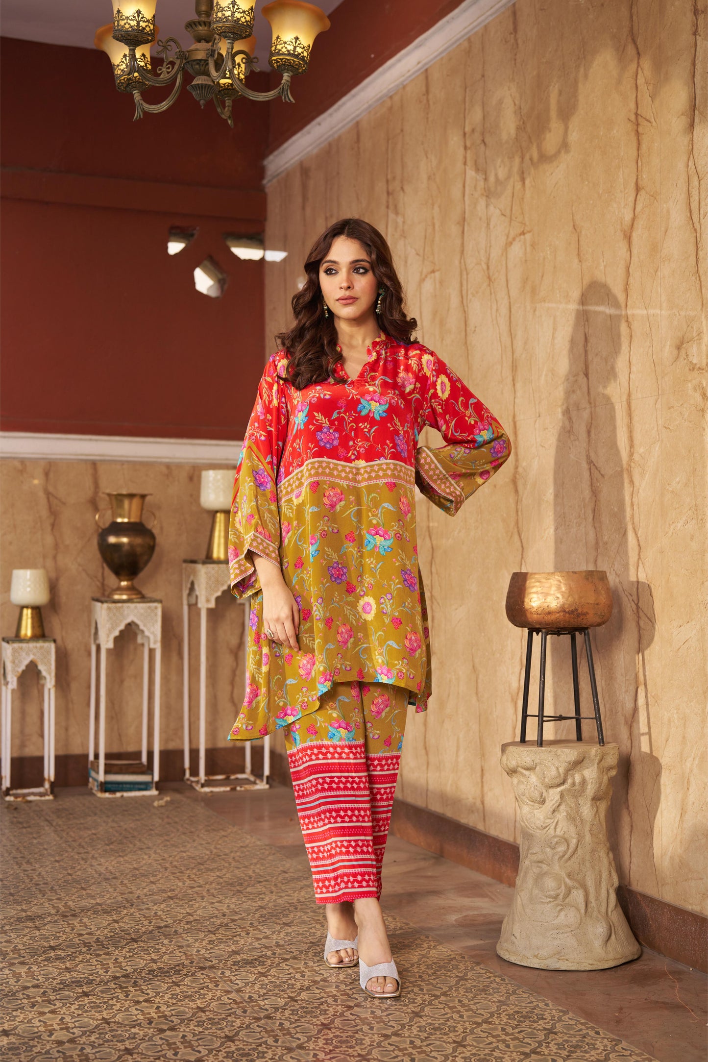 Ruya Olive Co-ord Set