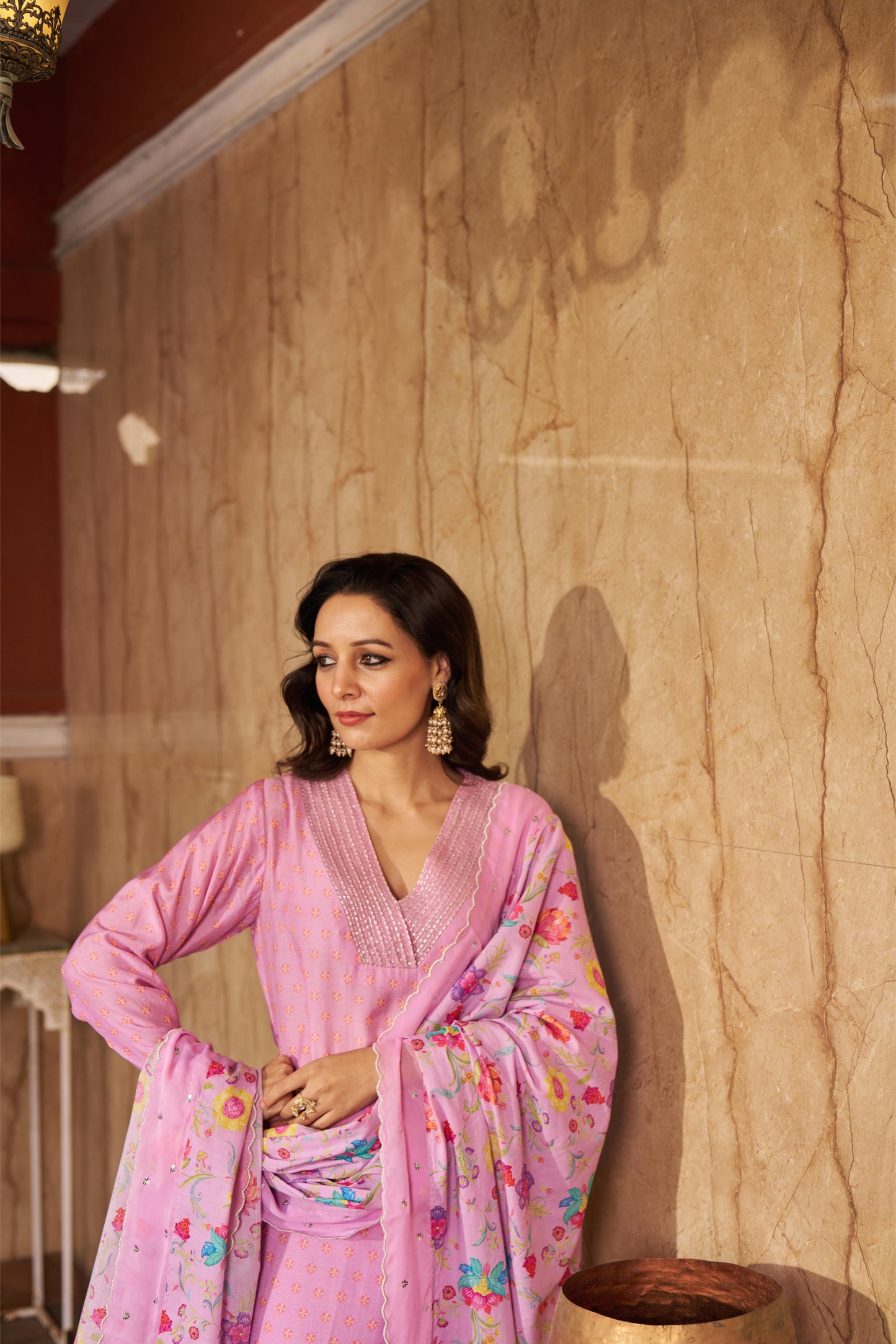 Bia Lilac Kurta Set