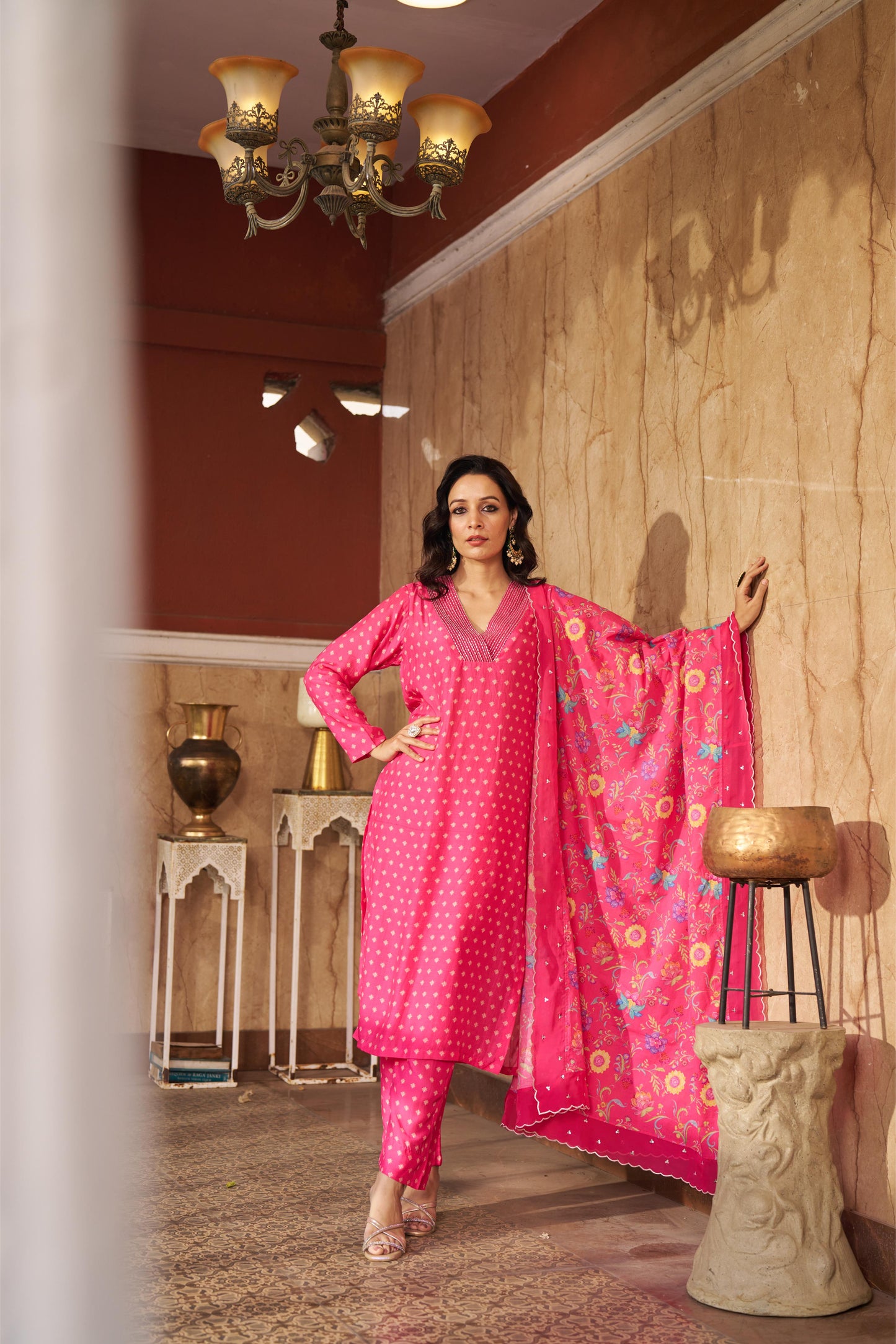 Bia Pink Kurta Set