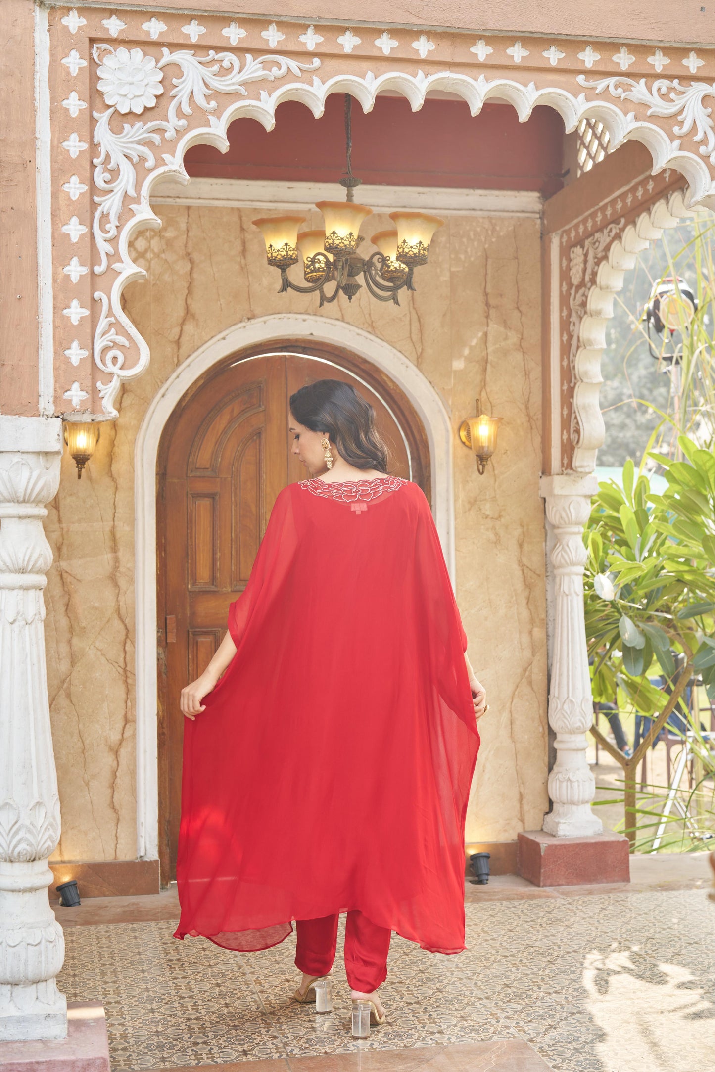 Ruya Red Kaftaan