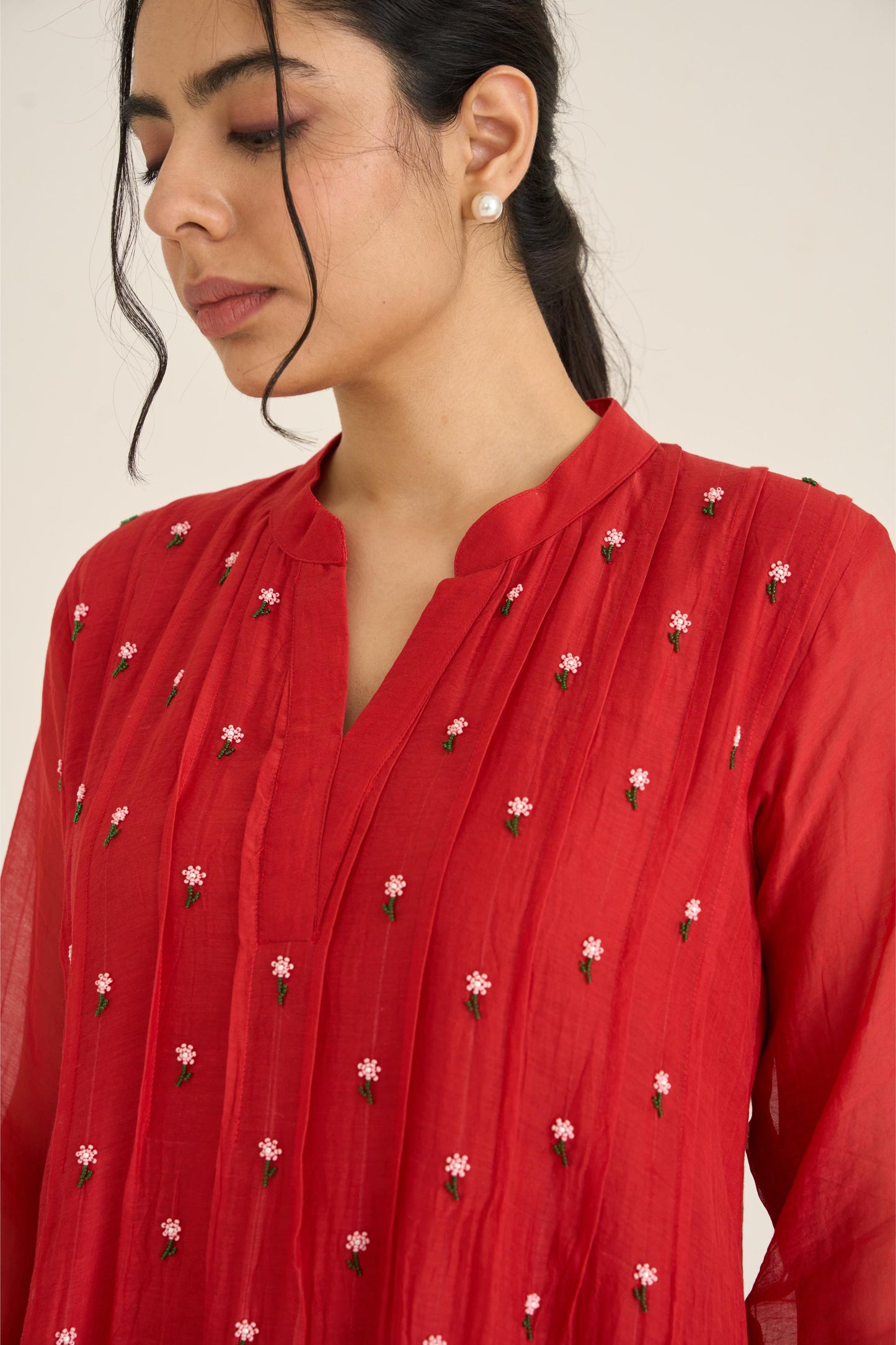 Rosebelle Red Co-ord Set