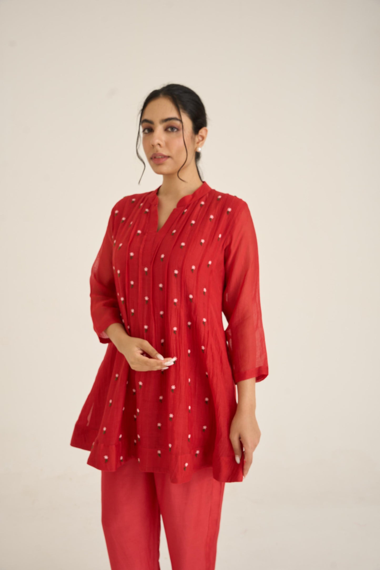 Rosebelle Red Co-ord Set