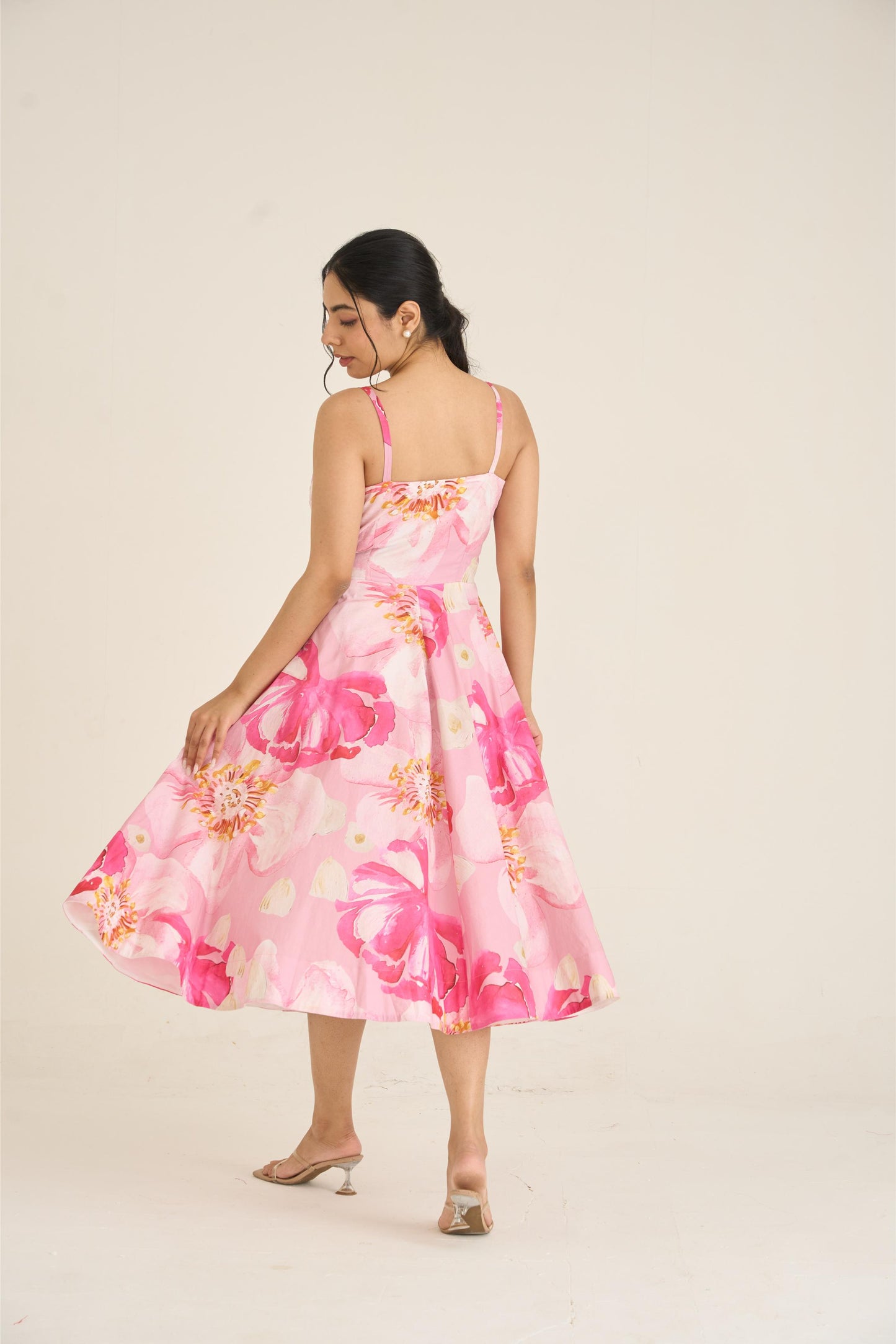 Pink Wild Rose Dress