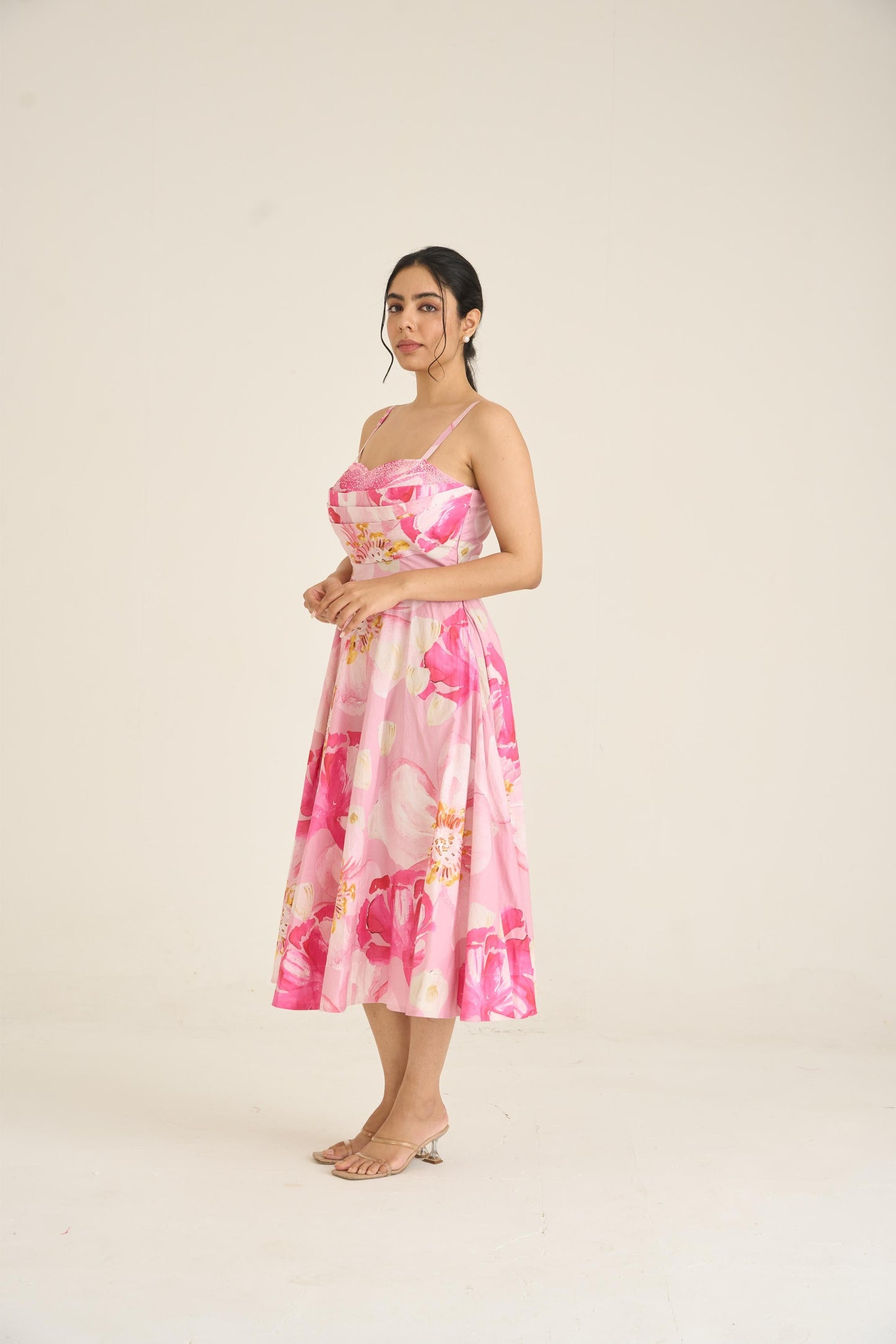 Pink Wild Rose Dress