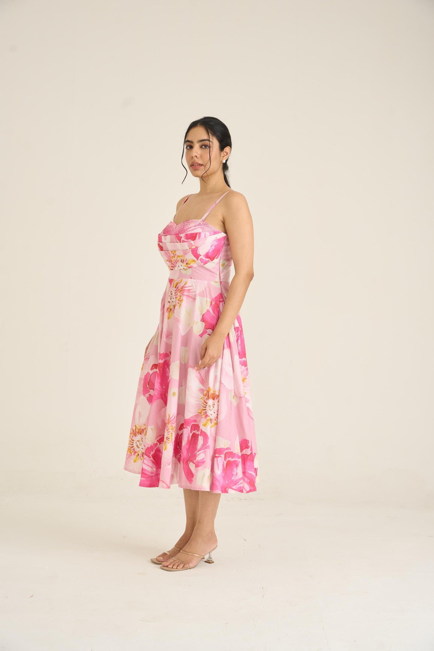 Pink Wild Rose Dress