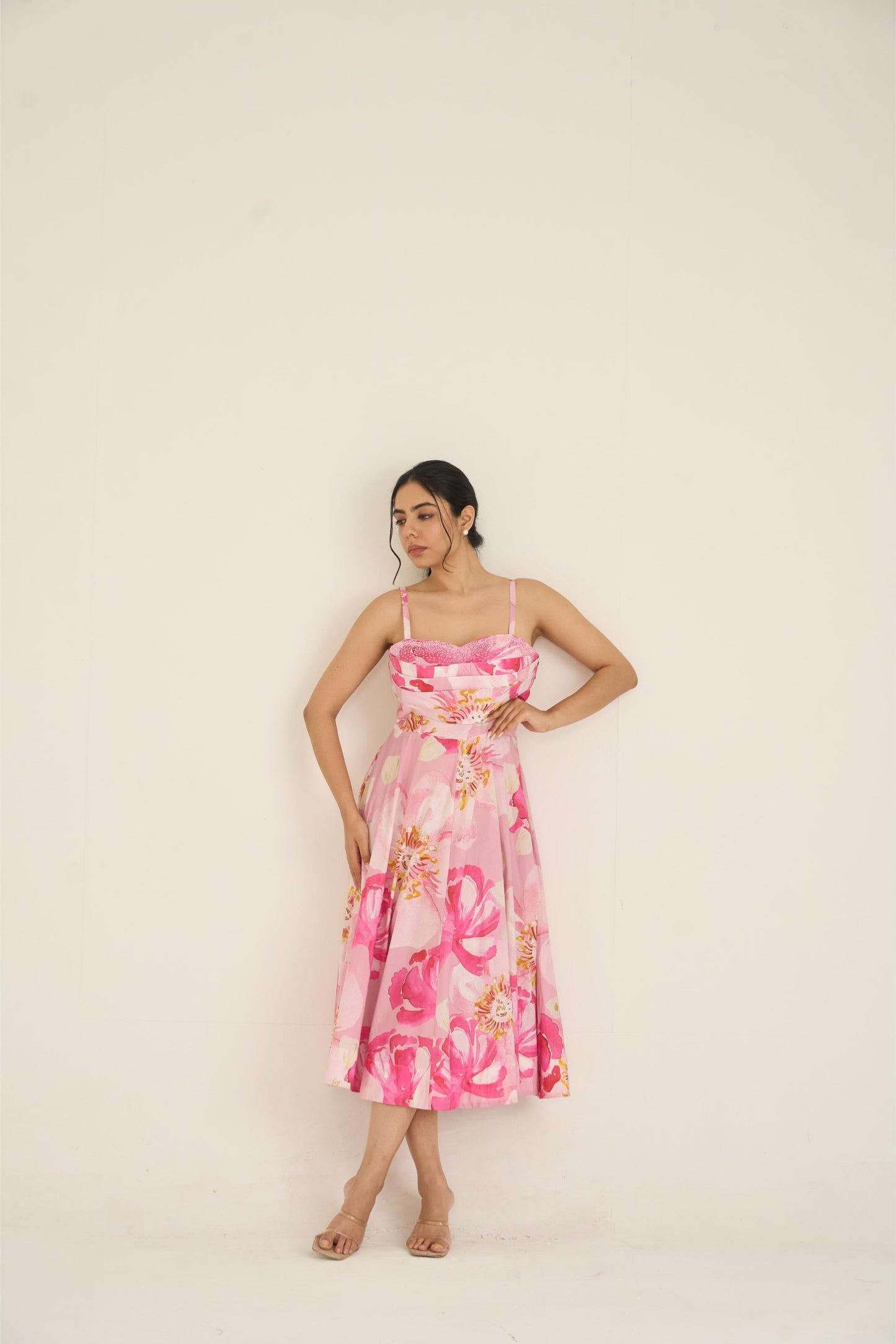 Pink Wild Rose Dress