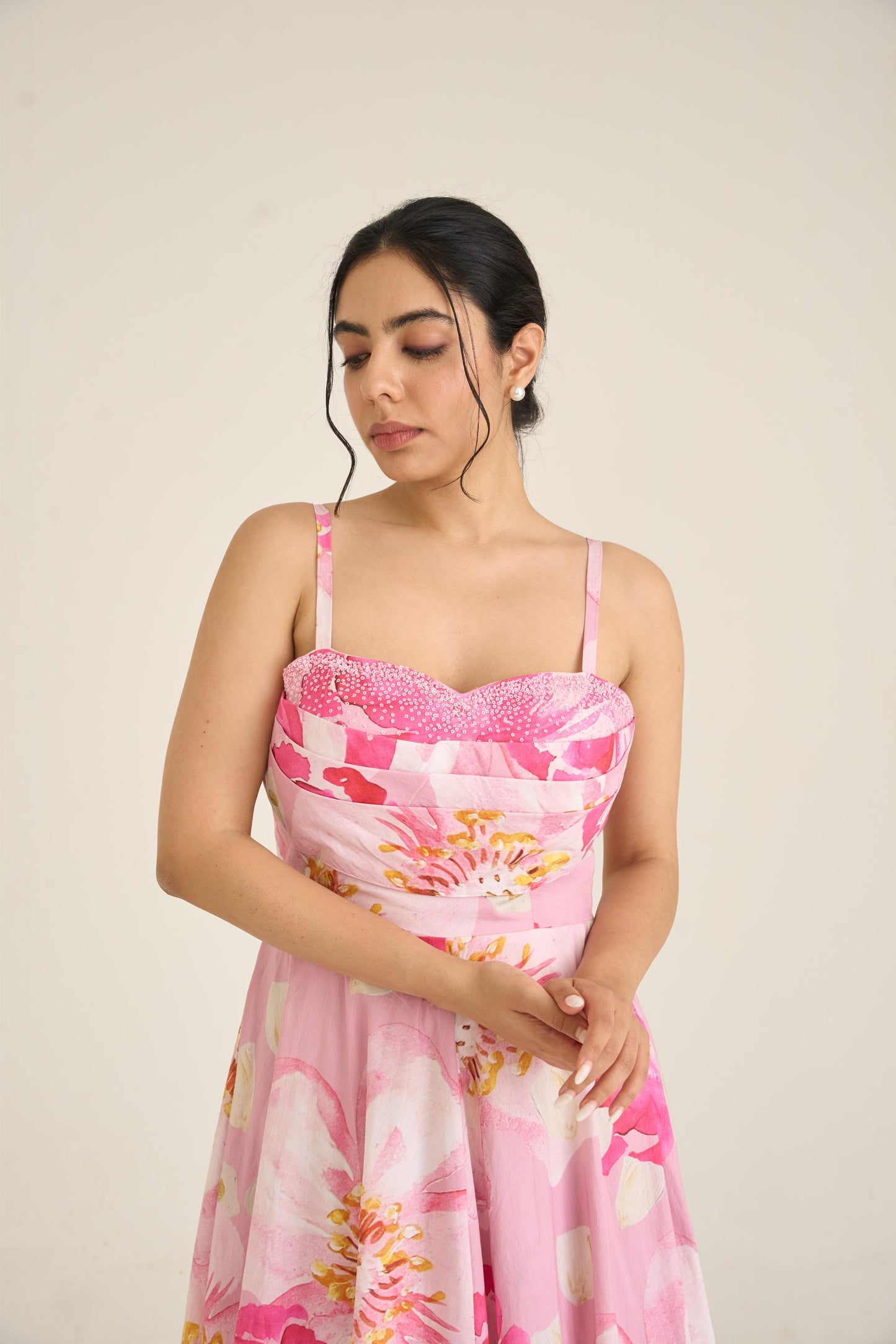 Pink Wild Rose Dress