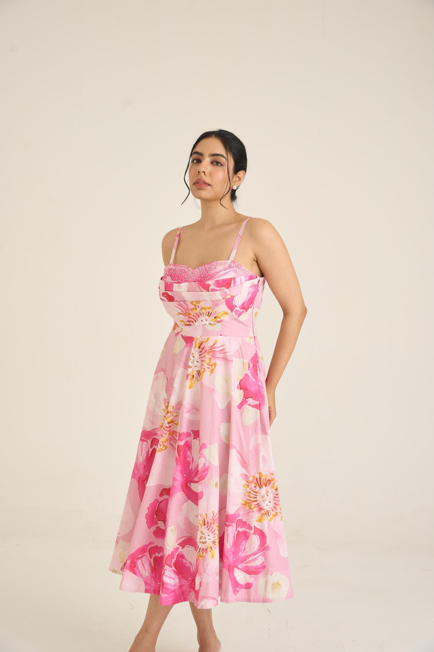 Pink Wild Rose Dress