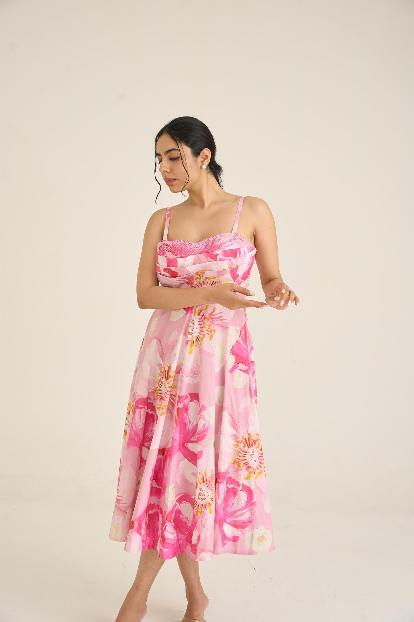 Pink Wild Rose Dress