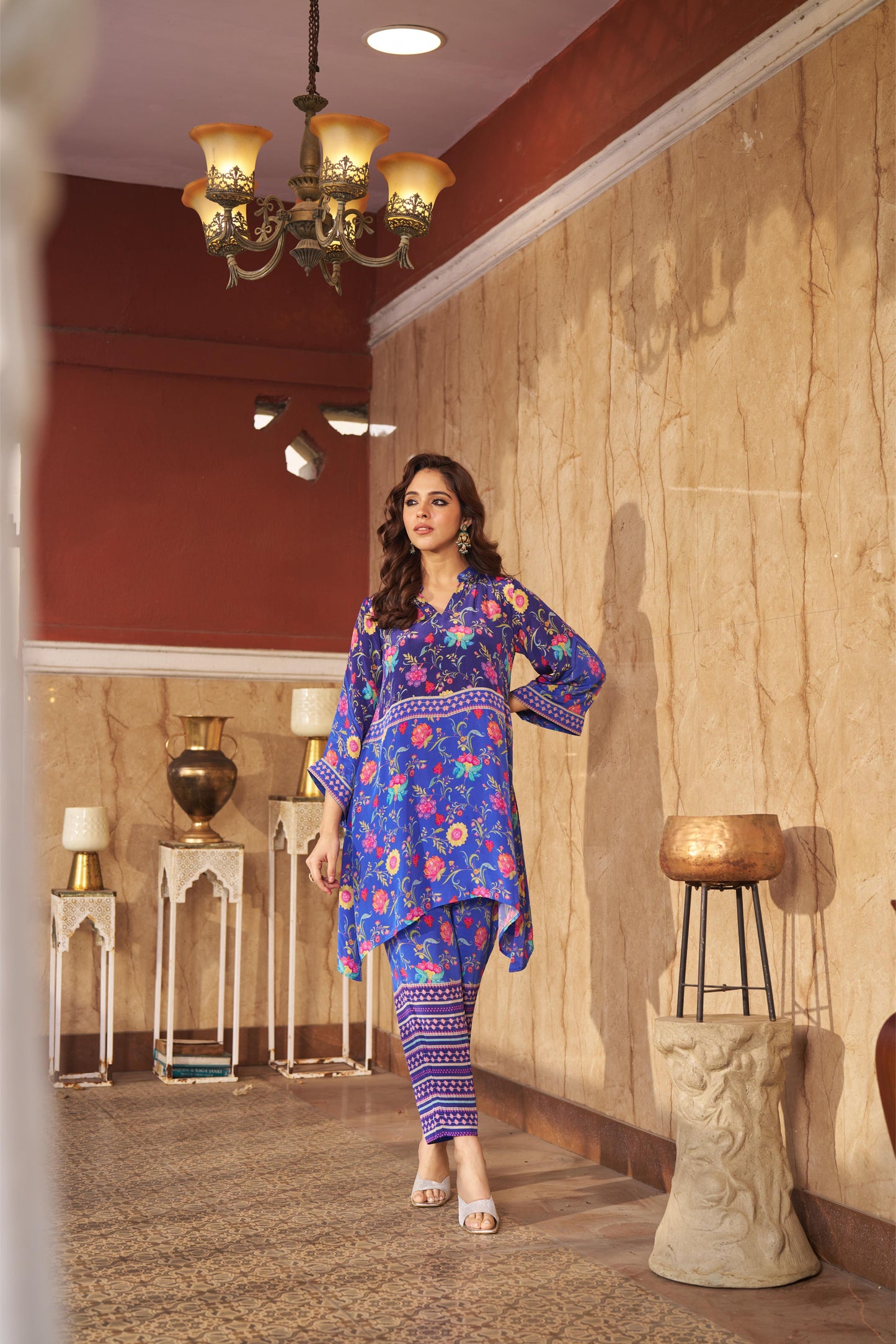 Ruya Blue Co-ord Set