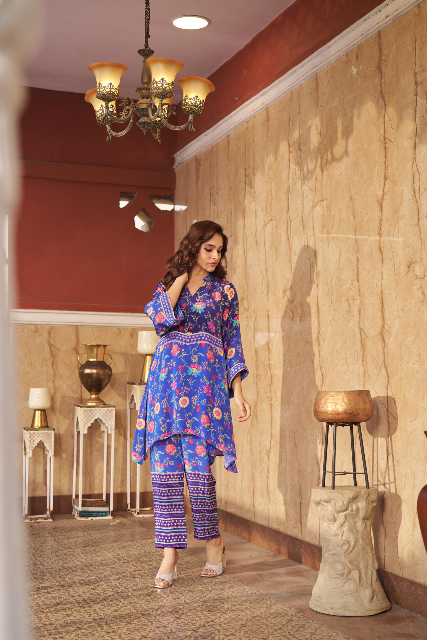 Ruya Blue Co-ord Set