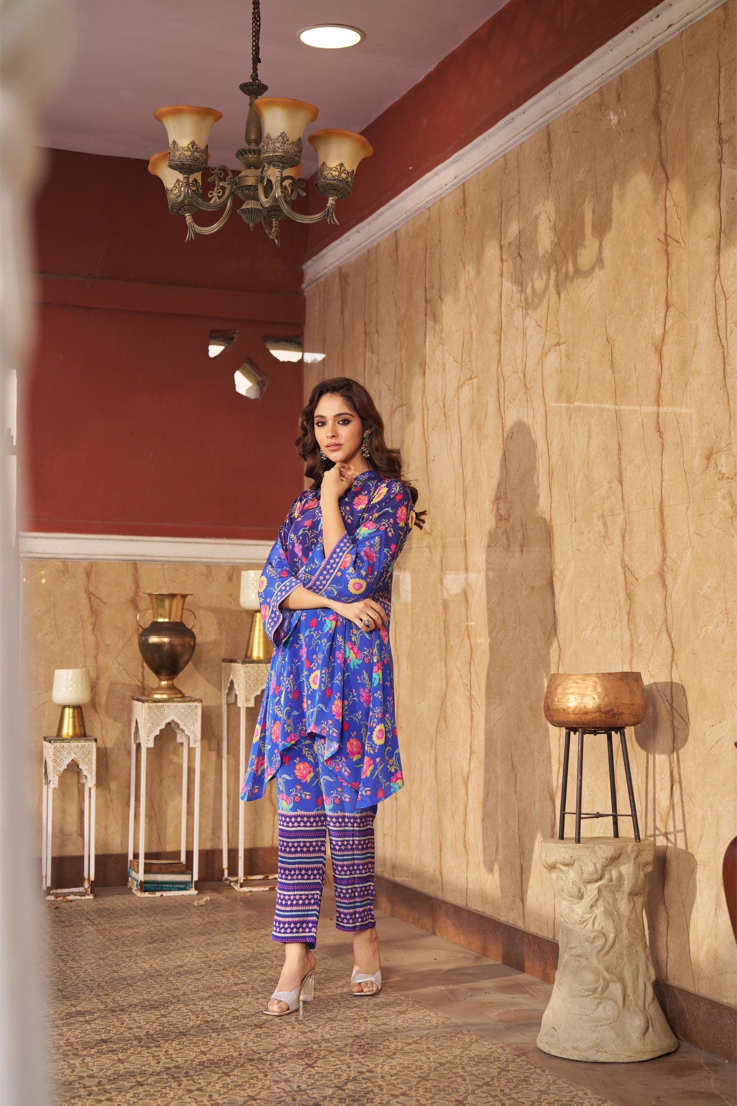 Ruya Blue Co-ord Set