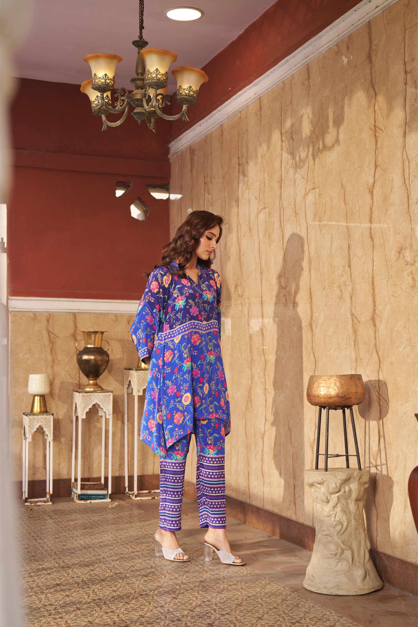 Ruya Blue Co-ord Set