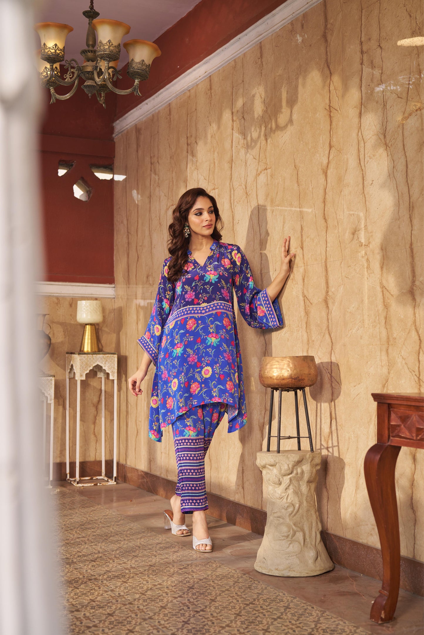 Ruya Blue Co-ord Set