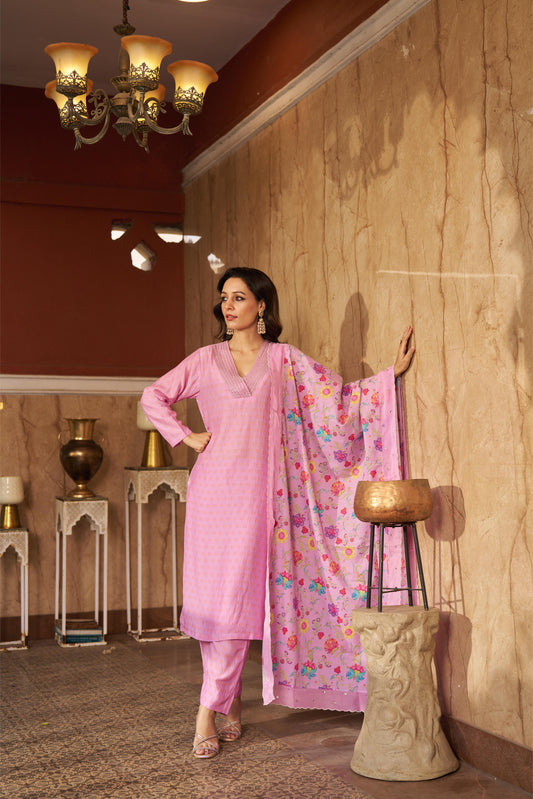 Bia Lilac Kurta Set