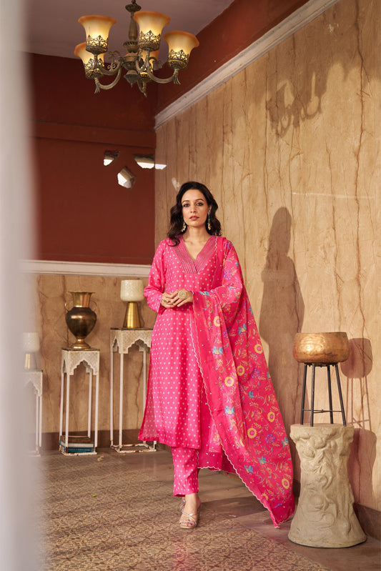 Bia Pink Kurta Set